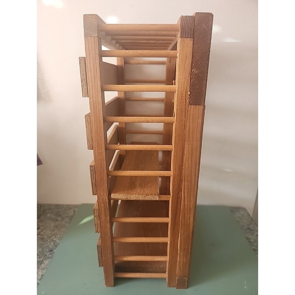 13" Wooden Display Shelf For Craft Shows or Collectibles - Picture 6 of 7